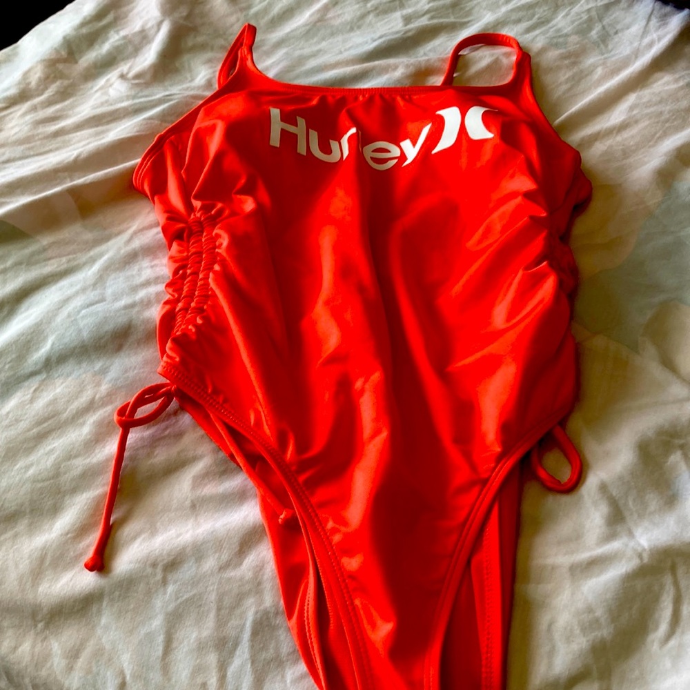 Sweet Hurley bathing suit will take you into next year and still be in style.